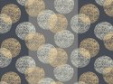 Poszewka bawełniana 70x80 kłębek szara brązowa 1500N Classic Poszewka bawełniana 70x80 kłębek szara brązowa 1500N Classic