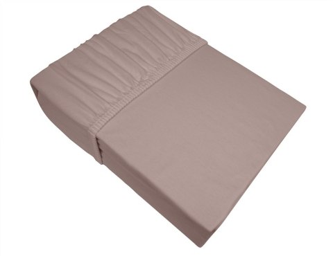 Prześcieradło jersey 160x200 cafe z gumką Bielbaw Prześcieradło jersey 160x200 cafe z gumką Bielbaw