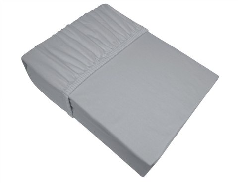 Prześcieradło jersey 180x200 popielate z gumką Bielbaw Prześcieradło jersey 180x200 popielate z gumką Bielbaw