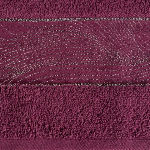 Ręcznik Mariel 70x140 bordowy frotte 500g/m2 Eurofirany Ręcznik Mariel 70x140 bordowy frotte 500g/m2 Eurofirany