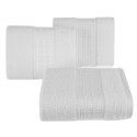 Ręcznik Rosita 70x140 biały o ryżowej strukturze 500g/m2 Eurofirany Ręcznik Rosita 70x140 biały o ryżowej strukturze 500g/m2 Eurofirany