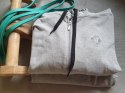 Dres męski 890 szary melanż 3XL bawełniany rozpinany z kapturem