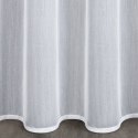 Firana 140x270 Mirea biała błyszcząca gotowa na taśmie Eurofirany Firana 140x270 Mirea biała błyszcząca gotowa na taśmie Eurofirany
