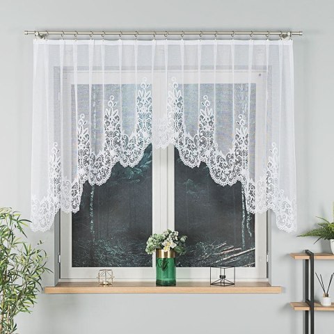 Firana 330x120 Berenika biała żakardowa gotowa 004304/FBL/001/330120/1 Firana 330x120 Berenika biała żakardowa gotowa 004304/FBL/001/330120/1