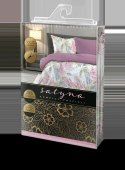 Pościel satynowa 220x200 Elegant 026 wrzosowa zielona kwiaty dwustronna S 23 Faro Pościel satynowa 220x200 Elegant 026 wrzosowa zielona kwiaty dwustronna S 23 Faro