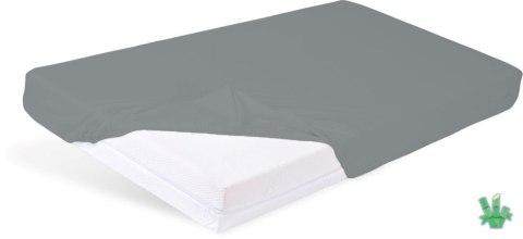 Prześcieradło bambusowe z gumką 220x200 grafitowe na materace o wysokości do 20 cm o gramaturze 140 g/m2 Prześcieradło bambusowe z gumką 220x200 grafitowe na materace o wysokości do 20 cm o gramaturze 140 g/m2