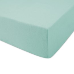 Prześcieradło jersey z gumką 160x200 045 turkusowe jasne Darymex