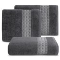 Ręcznik 50x90 Malika grafitowy frotte 500g/m2 Eurofirany Ręcznik 50x90 Malika grafitowy frotte 500g/m2 Eurofirany