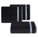 Ręcznik 50x90 Viera czarny frotte 500g/m2 Eurofirany Ręcznik 50x90 Viera czarny frotte 500g/m2 Eurofirany