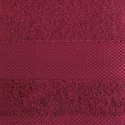 Ręcznik 70x140 Lorita amarantowy frotte 500g/m2 Eurofirany Ręcznik 70x140 Lorita amarantowy frotte 500g/m2 Eurofirany