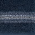 Ręcznik 70x140 Malika granatowy frotte 500g/m2 Eurofirany Ręcznik 70x140 Malika granatowy frotte 500g/m2 Eurofirany