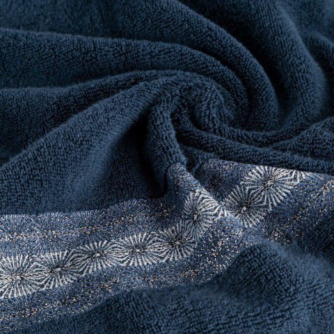 Ręcznik 70x140 Malika granatowy frotte 500g/m2 Eurofirany Ręcznik 70x140 Malika granatowy frotte 500g/m2 Eurofirany