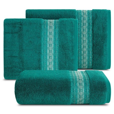 Ręcznik 70x140 Malika turkusowy frotte 500g/m2 Eurofirany Ręcznik 70x140 Malika turkusowy frotte 500g/m2 Eurofirany