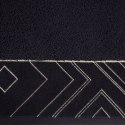 Ręcznik 70x140 Victoria 9 czarny złoty geometria 500g/2 frotte Limited Collection Eurofirany Ręcznik 70x140 Victoria 9 czarny złoty geometria 500g/2 frotte Limited Collection Eurofirany