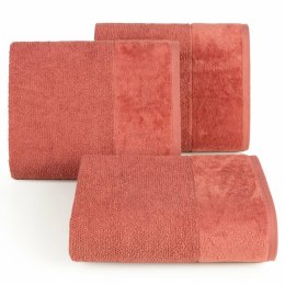 Ręcznik Lucy 30x50 marsala 500g/m2 Eurofirany