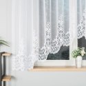 BERENIKA Firanka żakardowa gotowa, szerokość 400 x wysokość 160cm, kolor 001 biały 004304/FBL/001/400160/1
