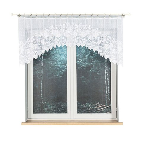 Firana 250x80 Demetria biała żakardowa gotowa 017480/FBL/001/250080/1 Firana 250x80 Demetria biała żakardowa gotowa 017480/FBL/001/250080/1