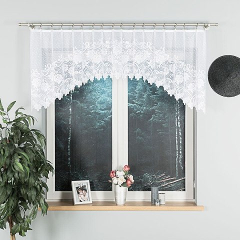 Firana 250x80 Demetria biała żakardowa gotowa 017480/FBL/001/250080/1 Firana 250x80 Demetria biała żakardowa gotowa 017480/FBL/001/250080/1