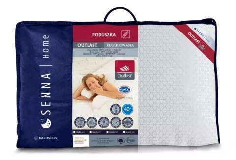 Poduszka antyalergiczna 50x70 Outlast biała z zamkiem 700g Inter Widex Poduszka antyalergiczna 50x70 Outlast biała z zamkiem 700g Inter Widex
