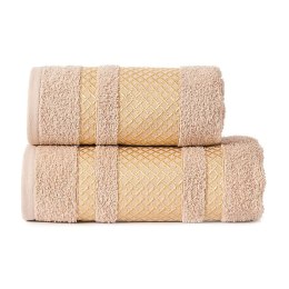 Ręcznik Lionel 50x90 beżowy ze złotą bordiurą LIONEL/RB0/790/050090/1
