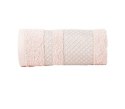 Ręcznik Lionel 50x90 pudrowy ze srebrną bordiurą LIONEL/RB0/119/050090/1