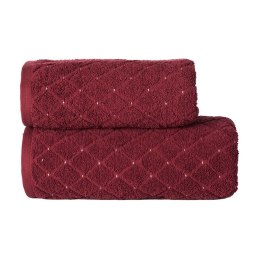 Ręcznik Oliwier 70x140 ciemno czerwony; burgundowy R00001/RB0/009/070140/1
