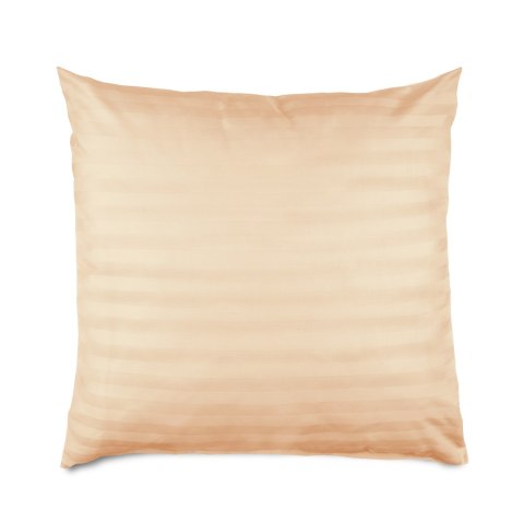 Poszewka bambusowa 40x40 beżowa paski satyna bawełniana jednobarwna Bamboo 23 Poszewka bambusowa 40x40 beżowa paski satyna bawełniana jednobarwna Bamboo 23