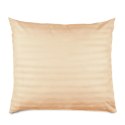 Poszewka bambusowa 50x60 beżowa paski satyna bawełniana jednobarwna Bamboo 23 Poszewka bambusowa 50x60 beżowa paski satyna bawełniana jednobarwna Bamboo 23