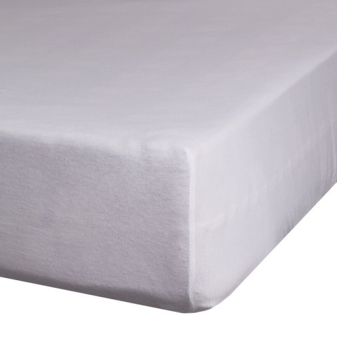 Prześcieradło jersey 3 z gumką 160x200 srebrne na wysoki materac 30 cm 140 g/m2 Eurofirany Prześcieradło jersey 3 z gumką 160x200 srebrne na wysoki materac 30 cm 140 g/m2 Eurofirany