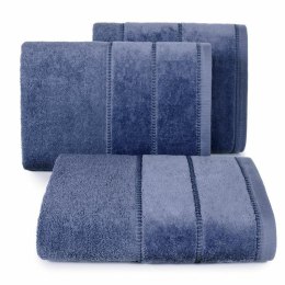 Ręcznik Mari 30x50 granatowy frotte 500 g/m2 Eurofirany