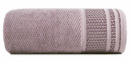 Ręcznik Suzana 70x140 pudrowy 500 g/m2 frotte bawełniany Eurofirany