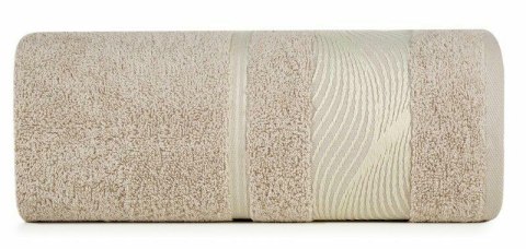 Ręcznik Sylwia 2 50x90 beżowy 500 g/m2 frotte Eurofirany Ręcznik Sylwia 2 50x90 beżowy 500 g/m2 frotte Eurofirany