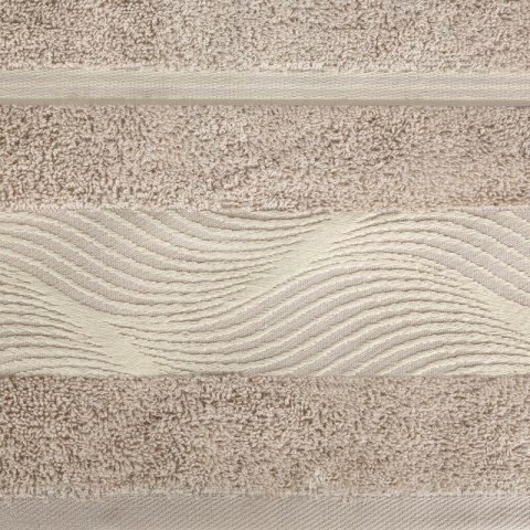 Ręcznik Sylwia 2 50x90 beżowy 500 g/m2 frotte Eurofirany Ręcznik Sylwia 2 50x90 beżowy 500 g/m2 frotte Eurofirany