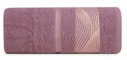 Ręcznik Sylwia 2 50x90 lilowy 500 g/m2 frotte Eurofirany