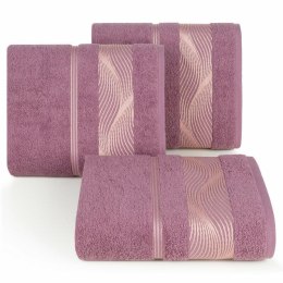 Ręcznik Sylwia 2 50x90 lilowy 500 g/m2 frotte Eurofirany