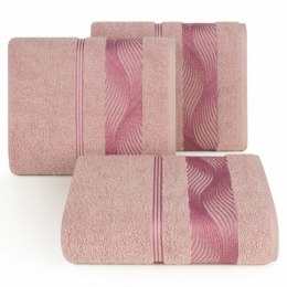Ręcznik Sylwia 2 50x90 pudrowy 500 g/m2 frotte Eurofirany