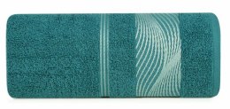 Ręcznik Sylwia 2 50x90 turkusowy 500 g/m2 frotte Eurofirany