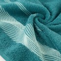 Ręcznik Sylwia 2 50x90 turkusowy 500 g/m2 frotte Eurofirany Ręcznik Sylwia 2 50x90 turkusowy 500 g/m2 frotte Eurofirany