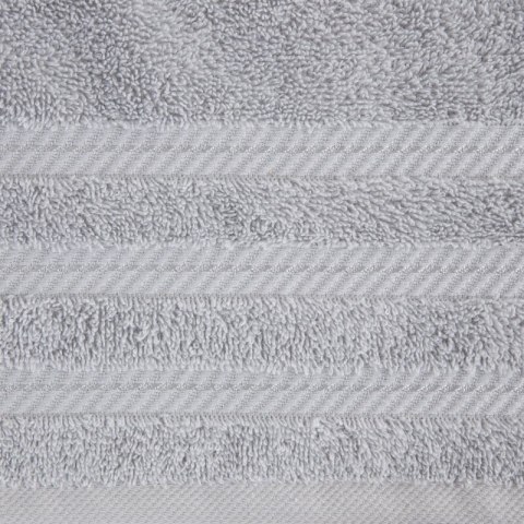 Ręcznik Vito 50x90 srebrny 480 g/m2 frotte bawełniany Eurofirany Ręcznik Vito 50x90 srebrny 480 g/m2 frotte bawełniany Eurofirany