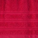 Ręcznik Vito 70x140 amarantowy 480 g/m2 frotte bawełniany Eurofirany Ręcznik Vito 70x140 amarantowy 480 g/m2 frotte bawełniany Eurofirany