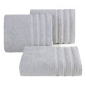 Ręcznik Vito 70x140 srebrny 480 g/m2 frotte bawełniany Eurofirany Ręcznik Vito 70x140 srebrny 480 g/m2 frotte bawełniany Eurofirany
