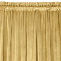 Zasłona 140x300 musztardowa welurowa gotowa na taśmie Pierre Cardin 1