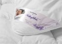 Kołdra antyalergiczna 155x200 Mikrofibra letnia 600g biała AMZ