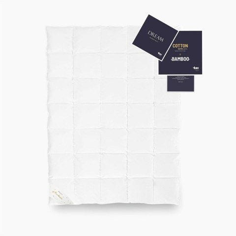 Kołdra puchowa 90% 200x220 Dream całoroczna 1500g biała AMZ