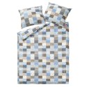 Pościel z kory 200x220 wzór 96/1 Paczłork niebieski na guziki 100% bawełna gruba Pościel z kory 200x220 wzór 96/1 Paczłork niebieski na guziki 100% bawełna gruba