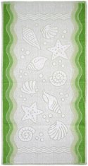 Ręcznik Flora Ocean 40x60 zielony bawełniany frotte 380 g/m2 Greno Ręcznik Flora Ocean 40x60 zielony bawełniany frotte 380 g/m2 Greno