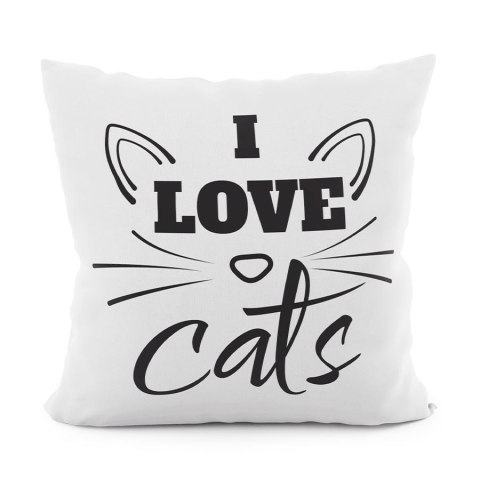 CATS Poszewka dekoracyjna VELVET, 40x40cm, kolor 001 PWA008/POP/001/040040/1 CATS Poszewka dekoracyjna VELVET, 40x40cm, kolor 001 PWA008/POP/001/040040/1