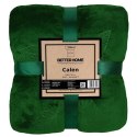 Koc Calen 150x200 zielony wytłaczany w liście mikroflanela Lato 23 Koc Calen 150x200 zielony wytłaczany w liście mikroflanela Lato 23