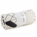 Narzuta dekoracyjna 220x240 Geo 1 kremowa czarna geometryczna D91 A Narzuta dekoracyjna 220x240 Geo 1 kremowa czarna geometryczna D91 A
