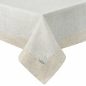 Obrus 145x240 Natu 10 naturalny beżowa lamówka Eurofirany